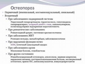 Диабет 1 типа остеопороз