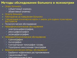 Особенности психиатрического обследования детей и подростков