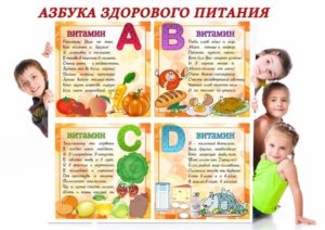 Здоровое питание для детей школьного возраста
