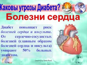 Заболевания сердца и сахарный диабет