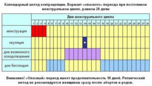 Попытки зачать – составления графика фертильности