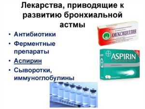 Аспирин и другие медицинские препараты, провоцирующие приступы астмы