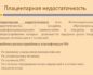 Осложнения II триместра беременности: Плацентарная недостаточность