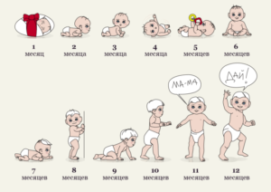 Этапы развития новорожденных: первые 6 месяцев